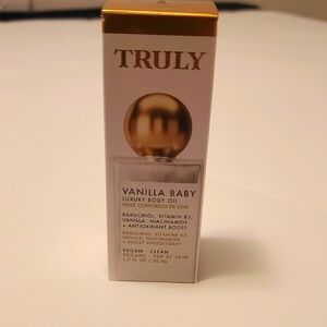 NIB Truly Vanilla Baby Luxury Body Oil